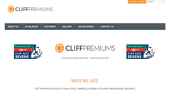 Desktop Screenshot of cliffpremiums.com